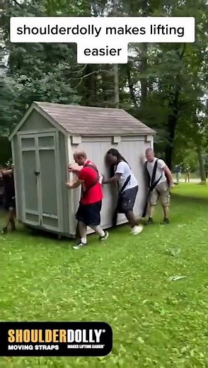 How to Move a Shed or Barn Fast Without Heavy Equipment #shorts #moving