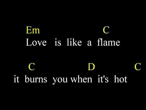 Nazareth - Love Hurts Guitarkaraoke with Chords an Lyrics