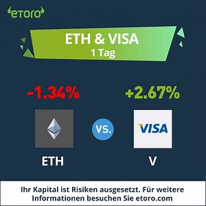 #Visa & #ETH - das neue Dream Team?😍 👉https://etoro.tw/3m08pmR | eToro
