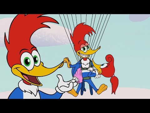 Woody se lanza en paracaídas | El Pájaro Loco