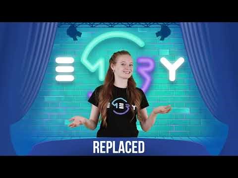 Replaced — Meaning and Explanation in English