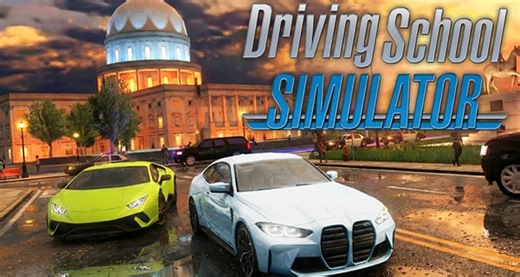 Driving School Simulator Game 🕹️ Play Online Now at RoundGames