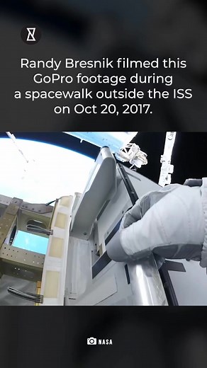 Floating above Earth! Watch astronaut Randy Bresnik’s epic 2017 spacewalk through his GoPro lens. #youcurious #spacewalk #nasa #iss #space #goprooftheday #spacetravel #nasabeyond #spacewalk #spaceexploration #cosmicexploration #explorewithyoucurious #curiosityunlocked #discoverwithyoucurious | YouCurious?