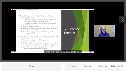 【PT precourse lecture 1】Ted Schatzki - Positioning Practice Theory - Part 2