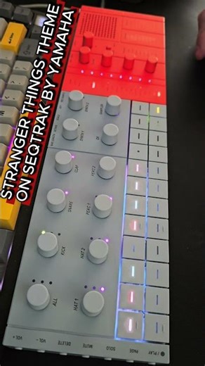Stranger Things Theme on #SEQTRAK by #YAMAHA #strangerthings #synth