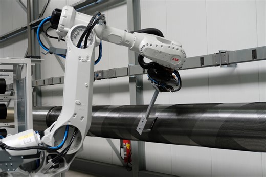 Optimizing robotic winding of composite tanks and pipes
