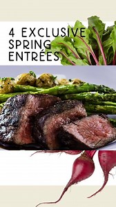 3 courses, 4 exclusive new entrées, 8 weeks, $29.95. The numbers are definitely in your favor during Hello Spring. | Seasons 52