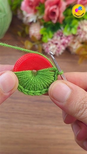 9K views · 45 reactions | Don't throw away the plastic water bottle cap, I knitted it and sold it immediately. #crochet #diy | Crochet design hobby | Facebook