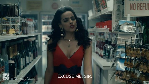 Check out a sneak peek from Wednesday's all-new episode of Deadly Class. And you can watch episodes NOW, if you're not caught up: syfy.tv/DeadlyClassEpisodes | Deadly Class