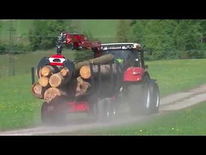 Forestry crane and trailers from Stepa