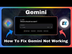 How To Fix Gemini Not Working - Fix Google Gemini Not Loading or Responding