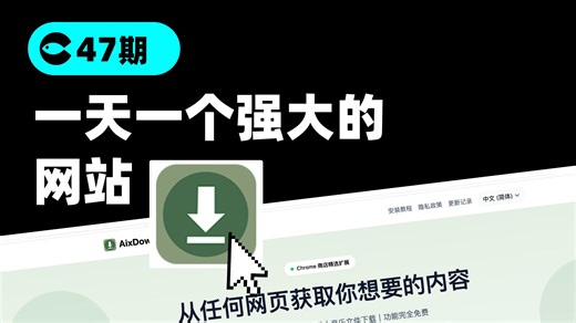 一个可以从任何网页上一键下载任何资源的网站