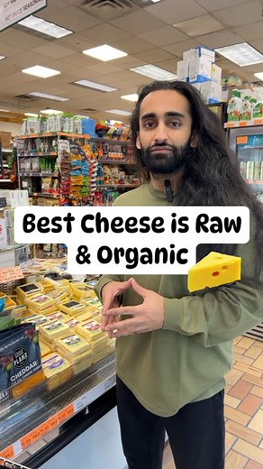 Indulge in the goodness of raw cheese – the untouched treasure of nature! 🌿 Unpasteurized, raw cheese retains its natural enzymes and probiotics, offering a symphony of flavors and potential health benefits. 🧀 From supporting gut health to preserving the cheese’s authentic taste, raw cheese is a delectable journey into the essence of organic purity. 🌱 Elevate your cheese experience and savor the richness of raw goodness! If you can’t find raw, then choose organic cheese. You can find these at