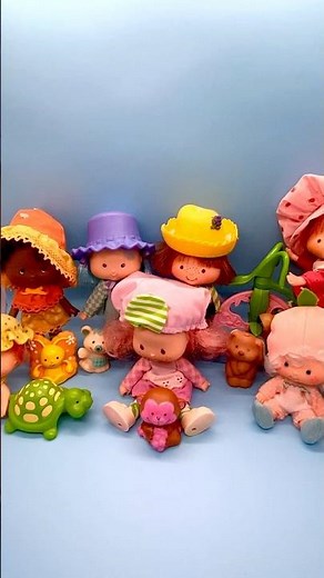1980s KENNER Strawberry Shortcake RASPBERRY TART Vintage Doll Collection #dollshorts