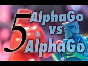 AlphaGo vs. AlphaGo with Michael Redmond 9p: Game 5