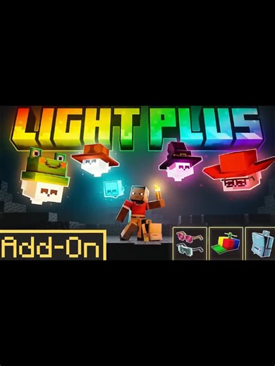 Light Plus Add-Ons para Minecraft Bedrock