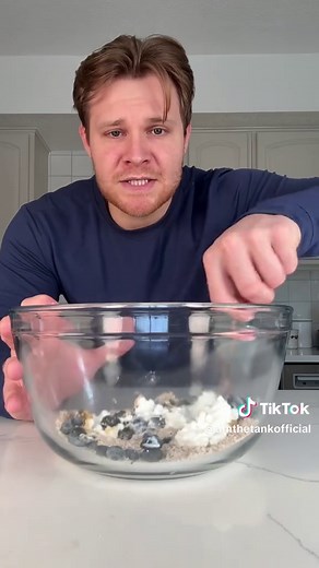 3 Ingredient Healthy Blueberry Donuts Recipe