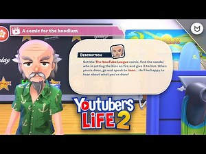 A Comic For The Hoodlum! Joon - Youtubers Life 2 Friendships Mission Quest