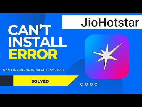 Can’t Install Hotstar on Google Play Store | Cannot Install App Fix