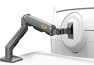 NB North Bayou Heavy Duty Monitor Arm Desk Mount, Full Motion Stand for 27"-45" Big Screens, 11lbs-33lbs Weight Capacity, Gaming Monitor Stand G60