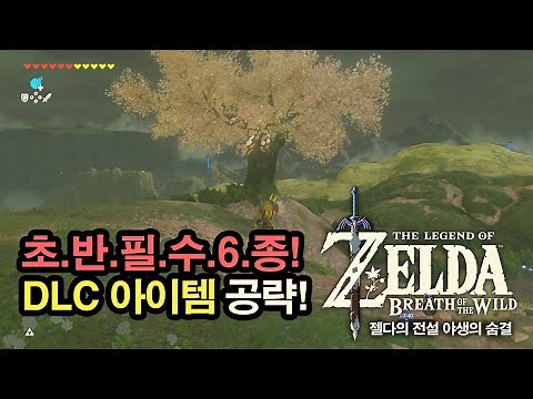 [젤다 야숨] 초반필수! DLC 아이템 6개 파밍 공략!
