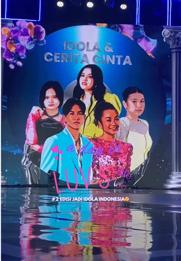 senin malam bersama idola indonesiaaa😍💙 #indonesianidol #vlog #adayinmylife