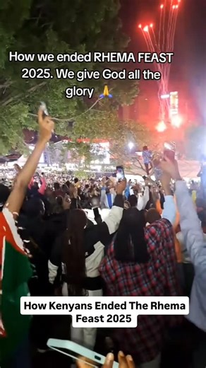 How Kenyans Ended The Rhema Feast 2025 🎥 @ luciecrown tiktok | Kenya gossip club