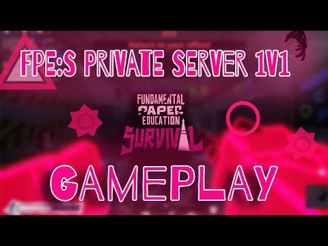 Private Server 1v1 Gameplay!🔥| FPE:S Remastered #fpes