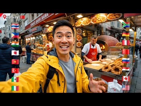 Food Vloggers Tries the Best Street Food in 16 Countries 🌍🍜 | Ultimate World Street Food Tour!