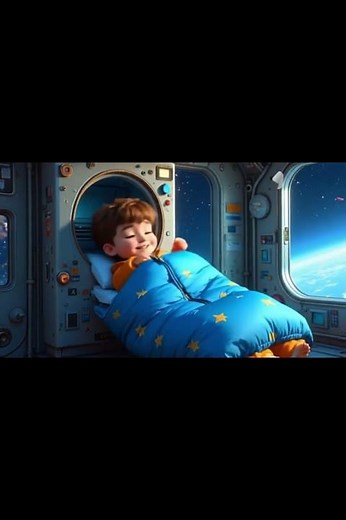 Sleeping in Space… No Bed Needed! 🌌 #scienceforkids #wowkidsscience