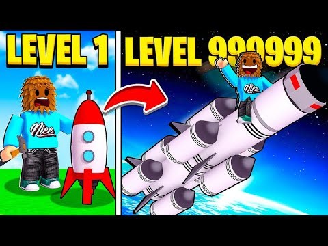 Blasting Off In A Space Rocket In Roblox