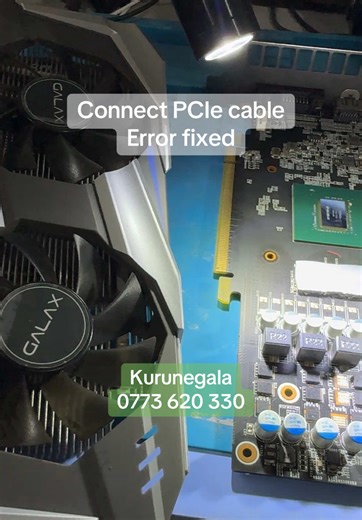 Fix PCIe Power Cable Error for Graphics Cards