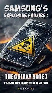 The Phone That Banned Itself - Samsung's Galaxy Note 7 Explosive Saga !