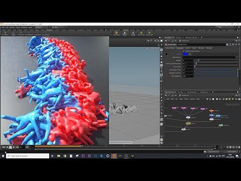 Basic Crowd Simulation in Houdini Tutorial