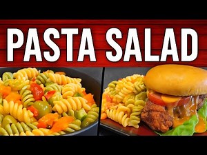 Simple & Easy Pasta Salad with Italian Dressing|2 Secret Game Changing Ingredients 👀|QuickieEats