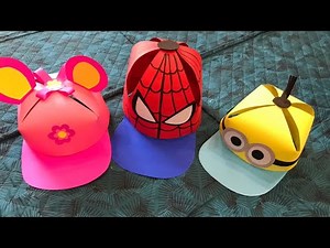 Paper Cap || Paper Hat || How to make a Paper Cap || DIY Paper Cap ||DIY Paper Hat