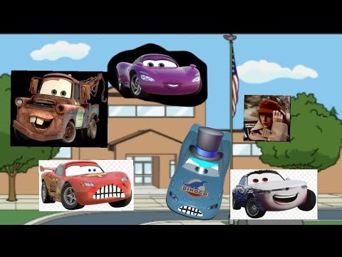 Lightning McQueen Goes To Back To School
