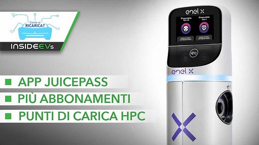 Come si ricarica a una colonnina di ricarica con Enel X?