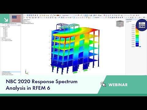 Webinar | NBC 2020 Response Spectrum Analysis in RFEM 6