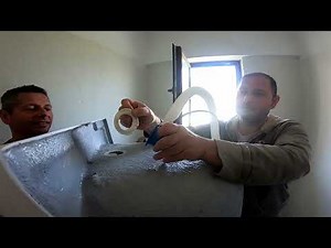 Τοποθετηση Μπανιερας Ακρυλικη Σε Καινουργιο Μπανιο