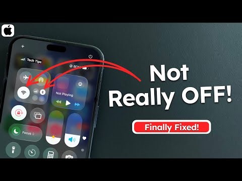 Wi-Fi & Bluetooth Aren’t REALLY Off on iPhone… Here’s the Fix