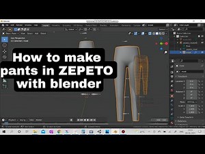 ZEPETO Blender tutorial (with creator base)