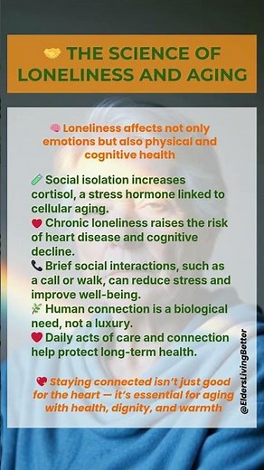 The Science of Loneliness and Aging