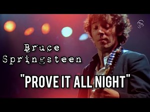 GUITAR TEACHER'S FIRST TIME LISTENING to Bruce Springsteen's "Prove It All Night" live 1978