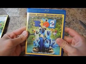 Rio 2 On Blu Ray/3D,DVD And Digital HD