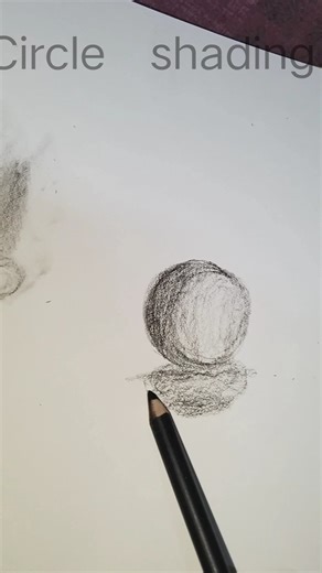 Circle shading tutorial shorts #drawingideas #shorts #shortsfeed