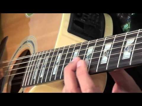 Canon Rock Acoustic Guitar Lesson - Part 1 - Rhythms