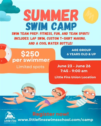 Looking for a fun Summer Camp for your swimmer? Check pur Summer Camps They are filling fast! Www.littlefinsswimschool.com/camp #coloradospringscommunity #coloradospringscolorado #LittleFinsSwimSchool #coloradospringsmoms #coloradospringssmallbusiness #coloradospringsco #swimlessonssavelives | Little Fins Swim School | Facebook