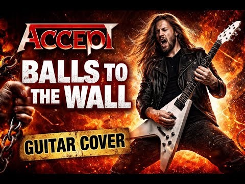 Accept Balls to the Wall Guitar/Bass Cover