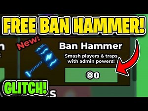 HOW TO GET BAN HAMMER IN STEAL A BRAINROT FOR FREE! (2026)